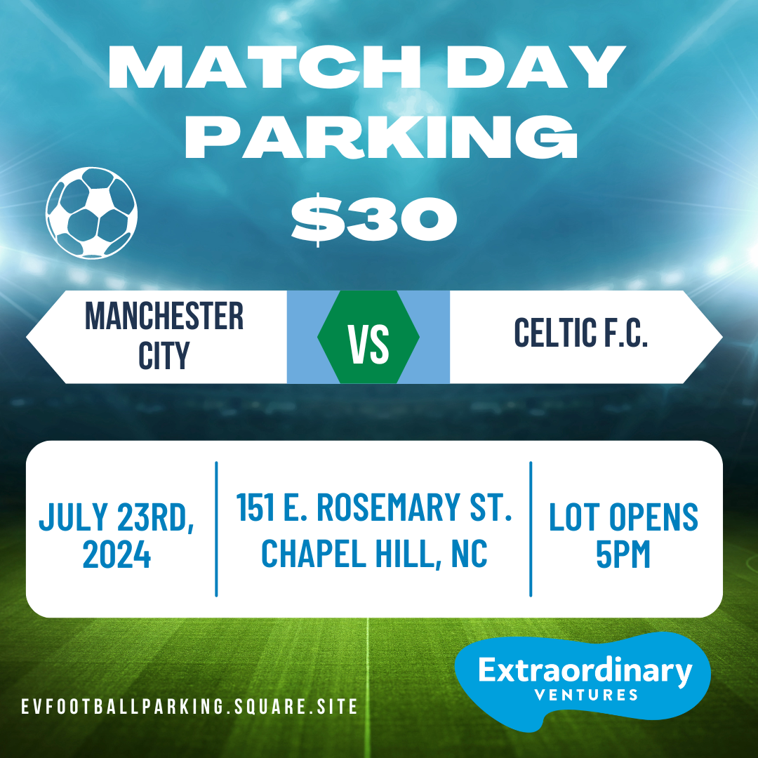 July 23, 2024 International Soccer Match parking Kenan Stadium